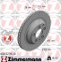 Диск тормозной (задний) Audi Q7 06-15/Porsche Cayenne/VW Touareg 03-10 (358x28)(с покрытий) (opt-om) ZIMMERMANN 600.3239.20 (фото 1)